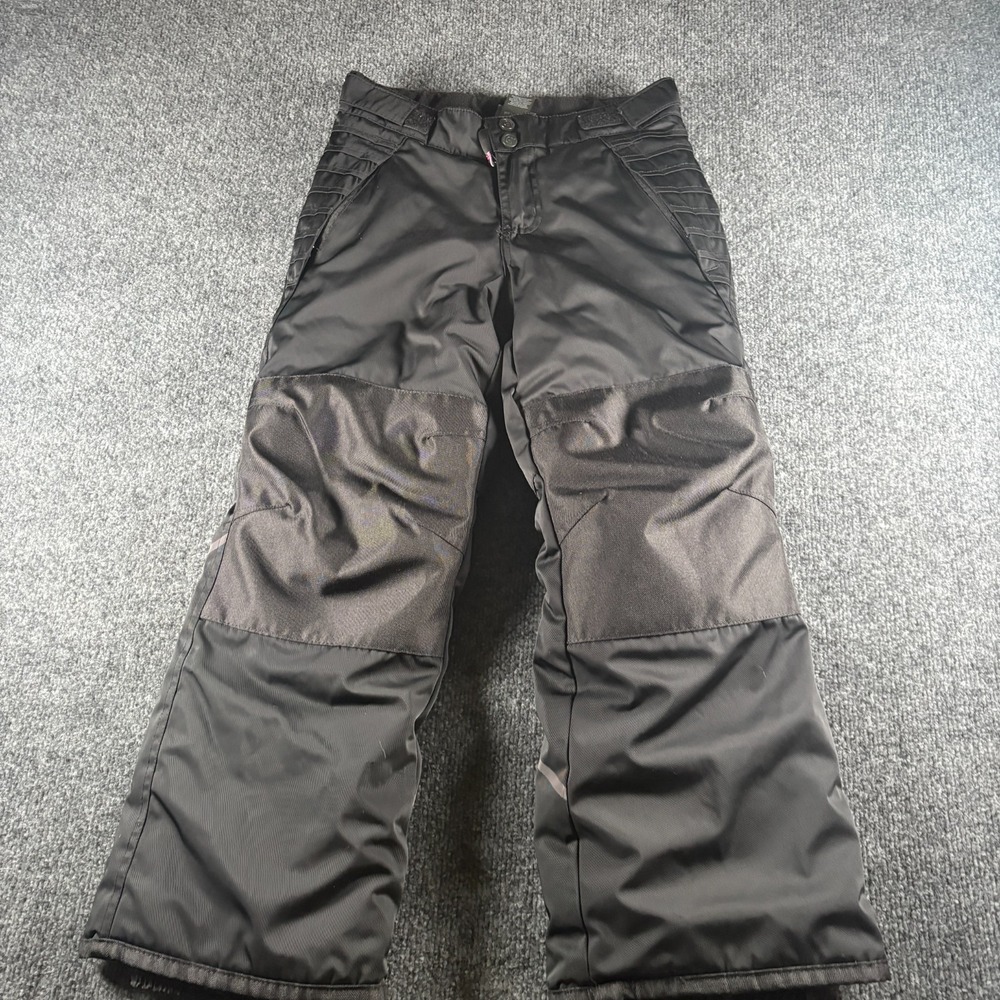 C9 by Champion Ski Snow Pants‎ Youth M 7/8 Black Fleece Lined Straight Leg